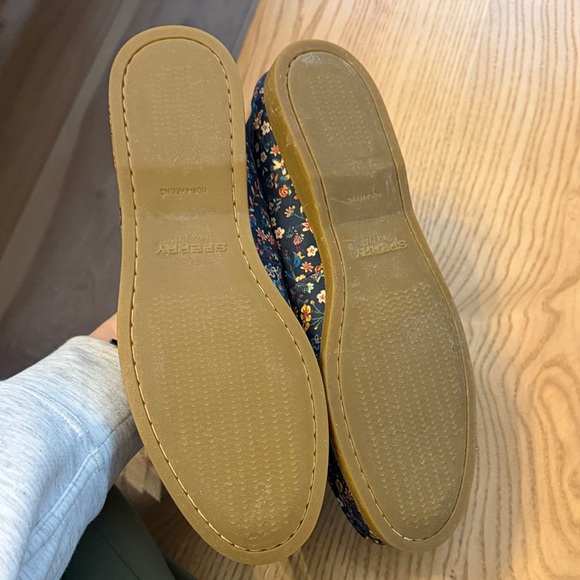 Sperry Navy Floral Women's Loafers (Size 8.5) - Picture 3 of 7